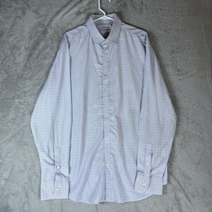 Mizzen + Main Men's XL Trim Fit Leeward Long Sleeve Dress Shirt Check Multicolor